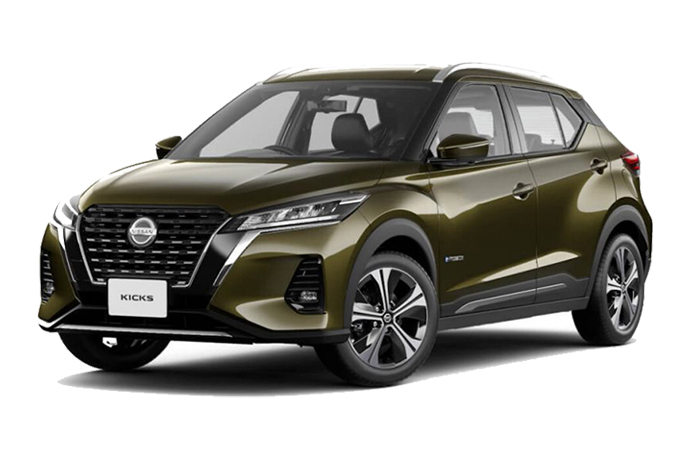 Nissan Kicks E-Power Hybrid 2021 Green | Island Drive Inc.