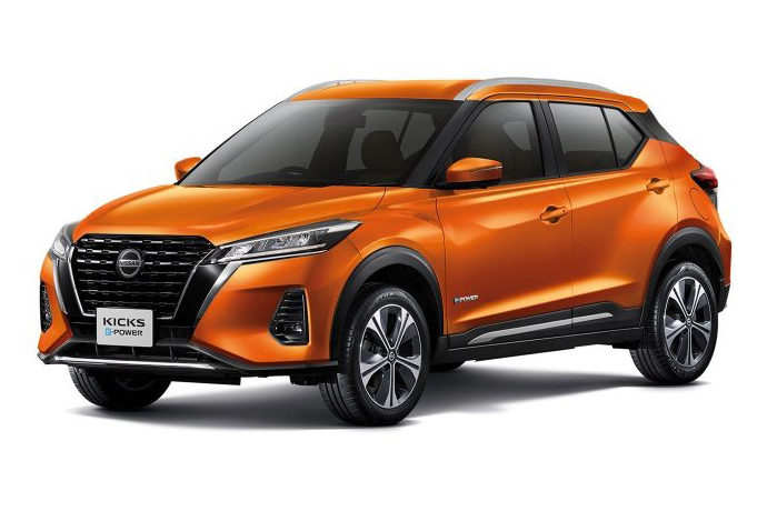 Nissan Kicks E-Power Hybrid 2021 Orange | Island Drive Inc.